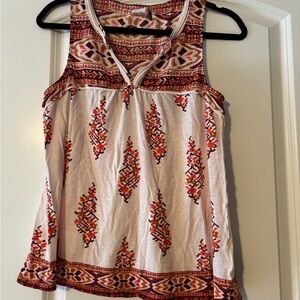 Anthropologie Akemi and Kin Sleeveless Boho Top